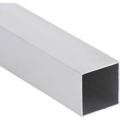 SUPERFIL - Pack tubular aluminio 30x30x1 mm mate  6 m, 6 unidades