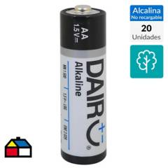 DAIRU - Pila alcalina AAx20