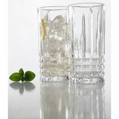 STANZZA - Set 6 vasos altos vidrio 385 ml