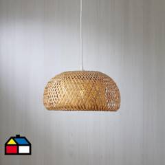 JUST HOME COLLECTION - Lámpara de colgar Bambú Nature Natural