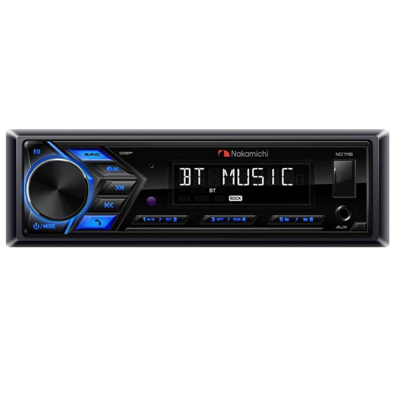 NAKAMICHI - Radio 1din bluetooth panel sin cd nk