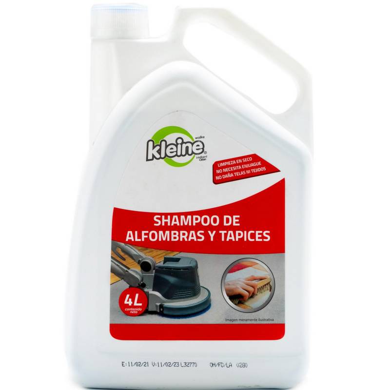 KLEINE WOLKE - Shampoo de alfombra 4 litros