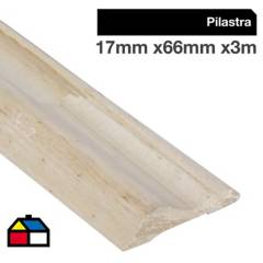 GENERICO - Pilastra pino Finger 17x66 mm x 3.00 m