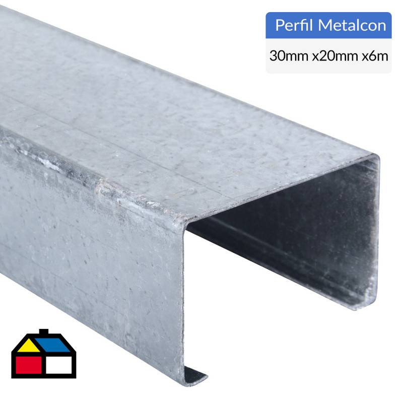 GENERICO - 6m Perfil C 2x3x0,85 Metalcon estructural