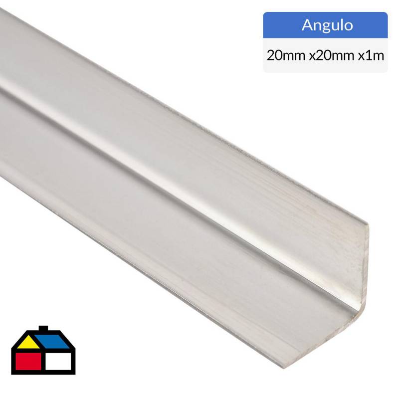 ARCANSAS - Angulo inox 304 mm.20x20 1 mt