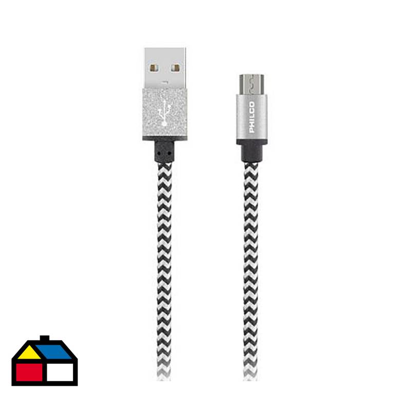 PHILCO - Cable de carg rapida micro USB