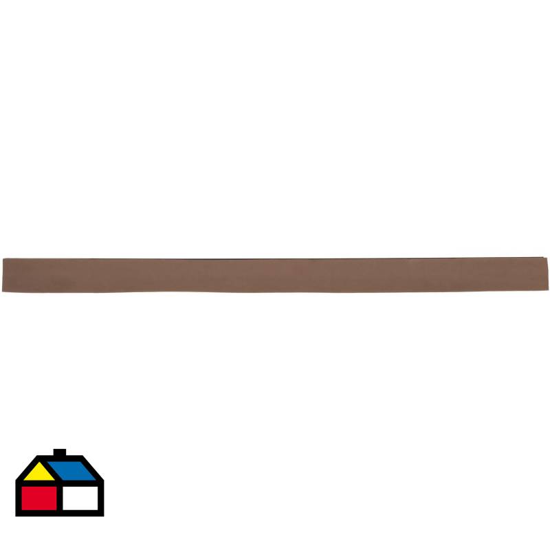 FIXSER - Guardapolvo barra doble vinilo marrón