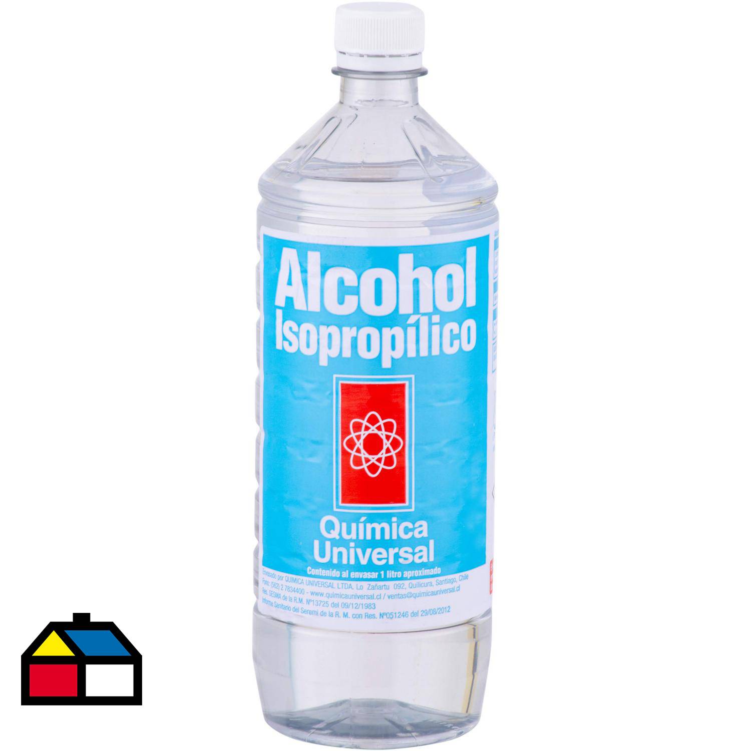 Alcohol isopropilico 1 lt