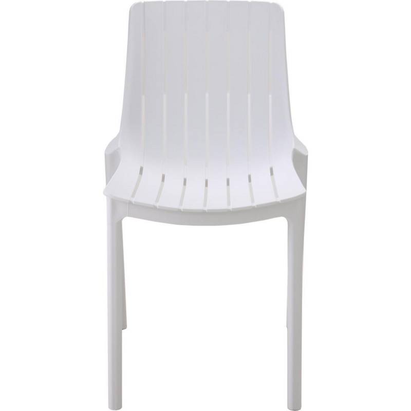 JUST HOME COLLECTION - Silla 48,5x45,5x77 cm  Blanca