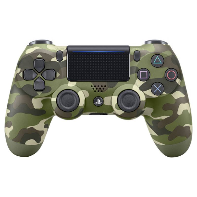 SONY - Control inalámbrico dualshock 4 green camouflage (Original)