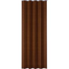 TERMOSOLE - Puerta plegable mdf color marrón 90x200 cm