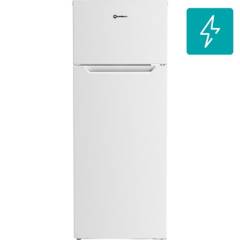MADEMSA - Refrigerador frío directo top mount freezer 212 litros blanco