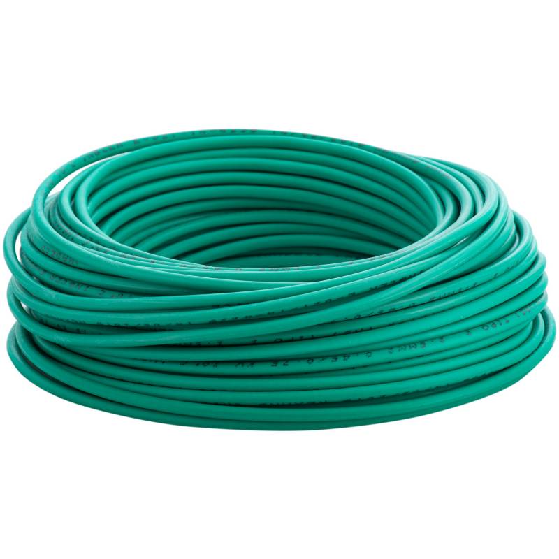 MADECO - Cable libre de halógenos (H07Z1K) 2,5 mm2 25 m Verde.
