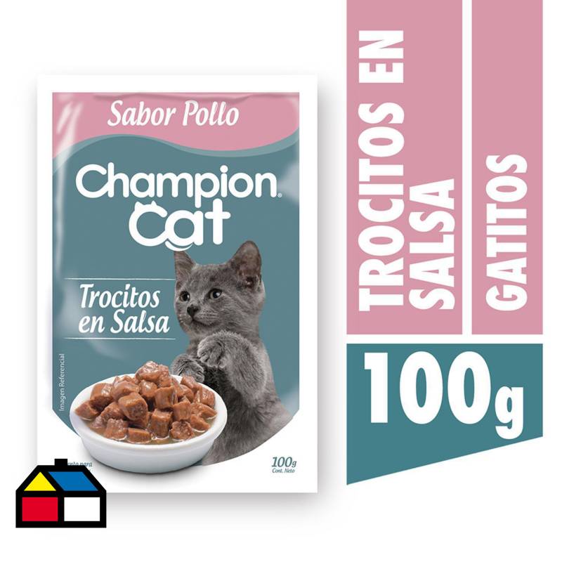 CHAMPION CAT - Alimento húmedo gatito 100 gr