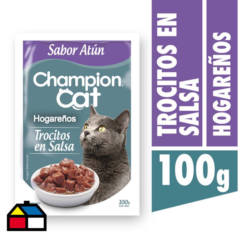 CHAMPION CAT - Alimento húmedo indoor 100 gr