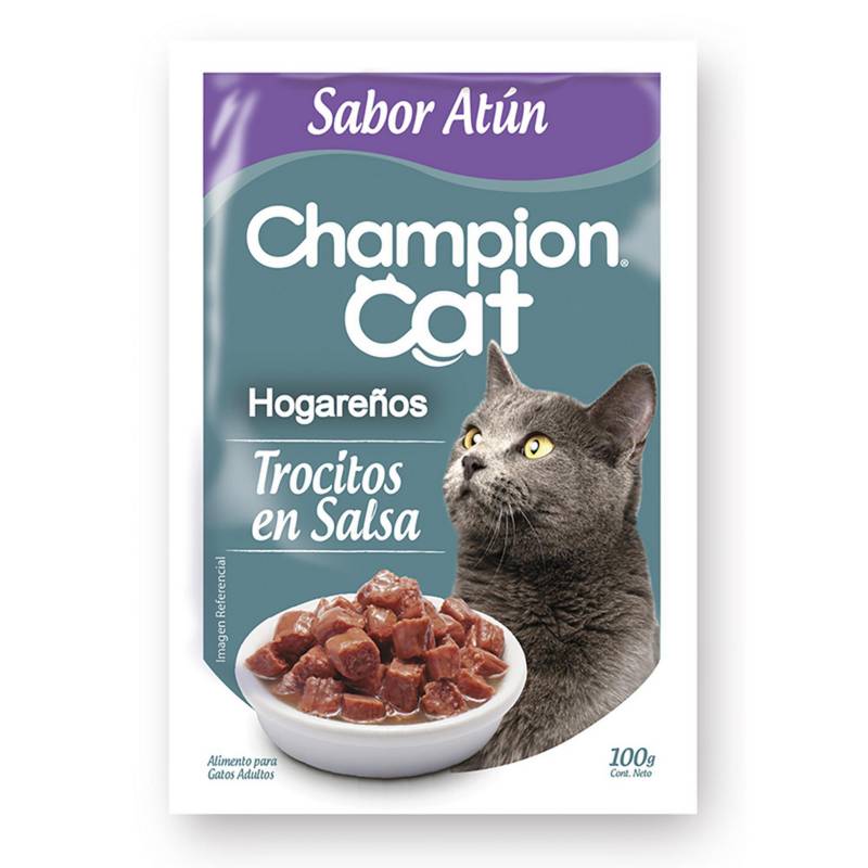 CHAMPION CAT - Alimento húmedo indoor 100 gr