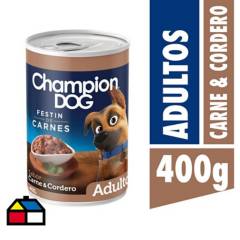 CHAMPION DOG - Alimento húmedo festín de carnes & cordero 400 gr