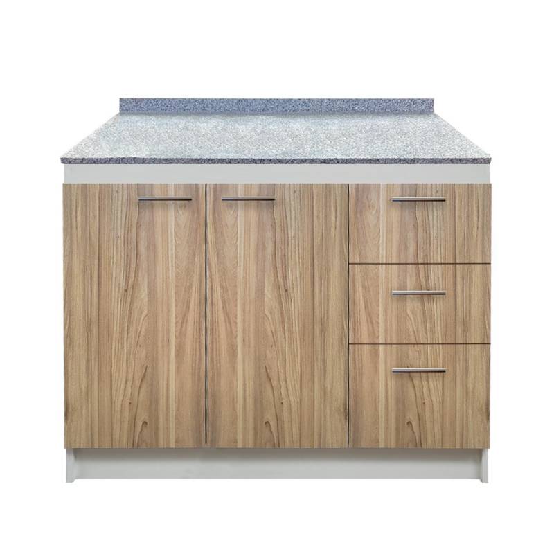 DUPLIDOOR - Mueble base cubierta granito 120x50x85 cm