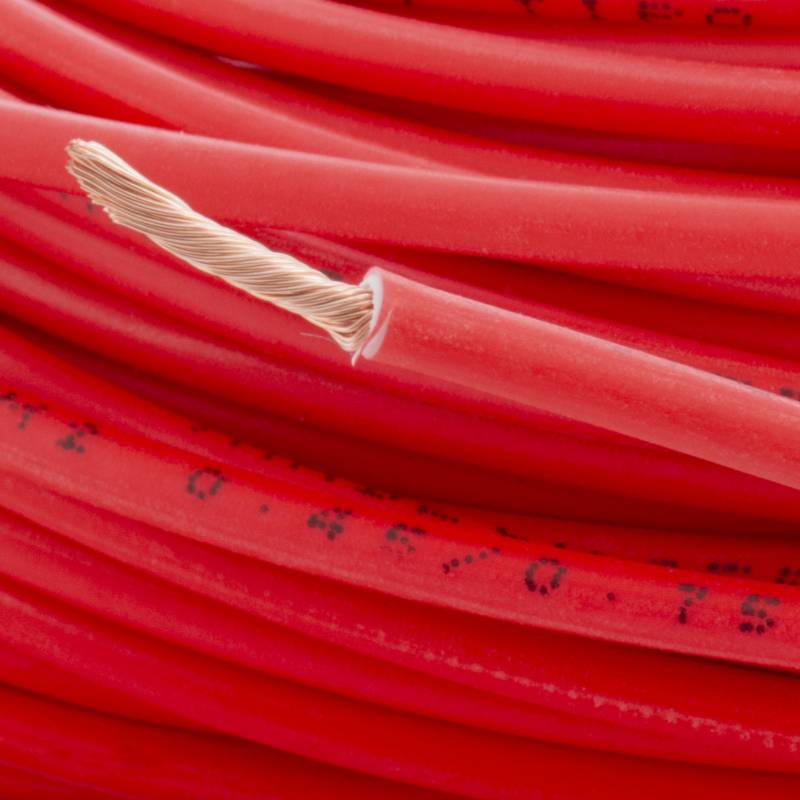 Cable libre de halógenos (H07Z1K) 1,5 mm2 50 m Rojo