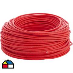 MADECO - Cable libre de halógenos (H07Z1K) 2,5 mm2 50 m Rojo