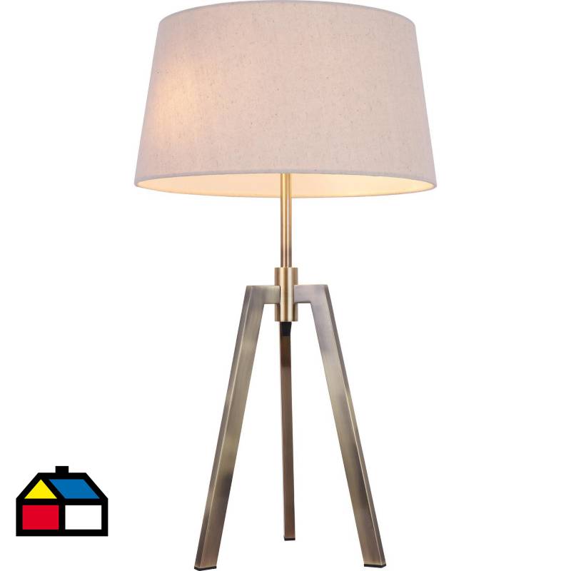  - Lámpara de mesa Treo bronce E27 60W