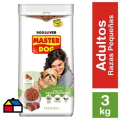 MASTER DOG - Alimento razas pequeña adulto 3 kg