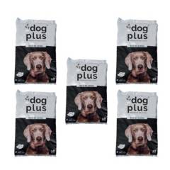 DOG PLUS - Pack 5 alimento para perro adulto 18 kg rico en avena