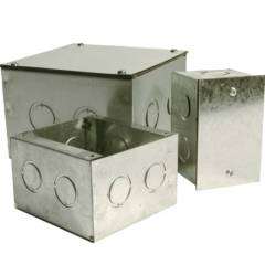 LEXO - Caja metalica distribución 100x100x65 mm