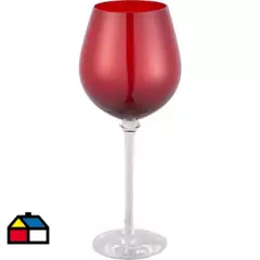 JUST HOME COLLECTION - Copa de Vino Tinto Roja 430 ml