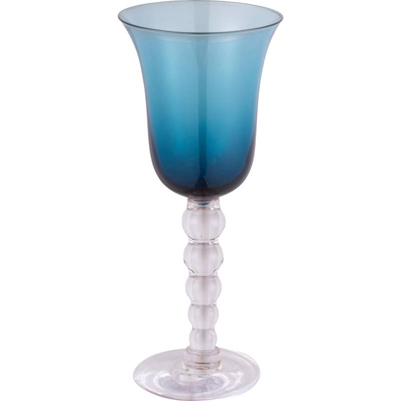 JUST HOME COLLECTION - Copa de Vino Balloon Azul 250 ml