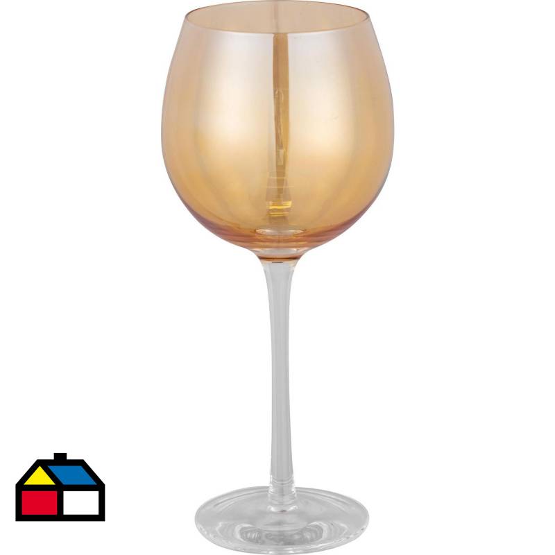 JUST HOME COLLECTION - Copa de Vino Tinto Balloon Ámbar 500 ml