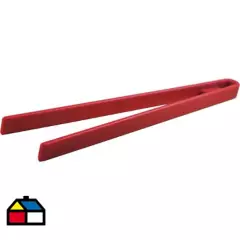 CASA BONITA - Pinza de silicona 28 cm roja