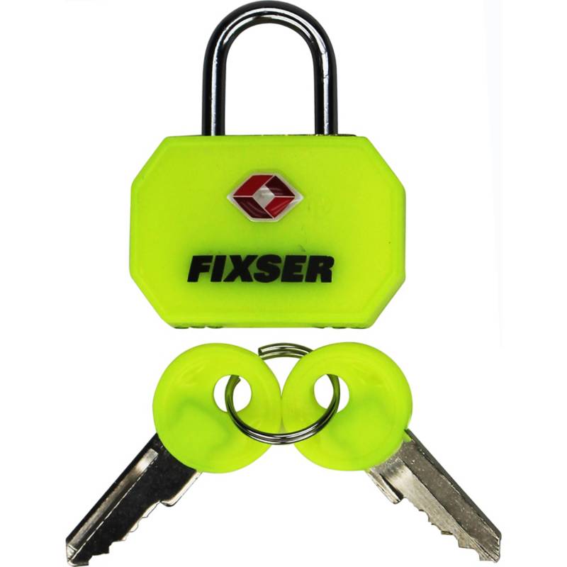 FIXSER - Mini candado TSA fx amarillo