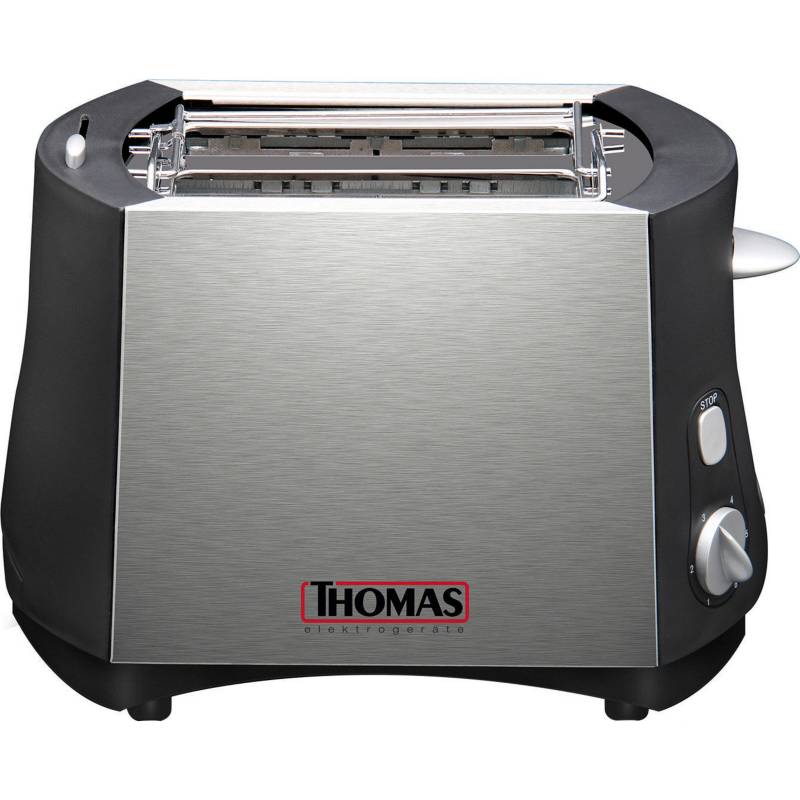 THOMAS - Tostador eléctrico 2 rebanadas 800 W