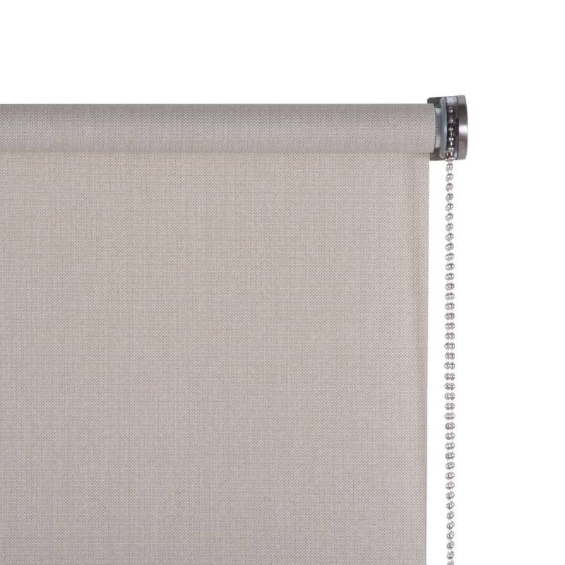 JUST HOME COLLECTION - Cortina enrollable de tela premium 150x250 cm natural