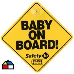 SAFETY 1ST - Letrero baby on board