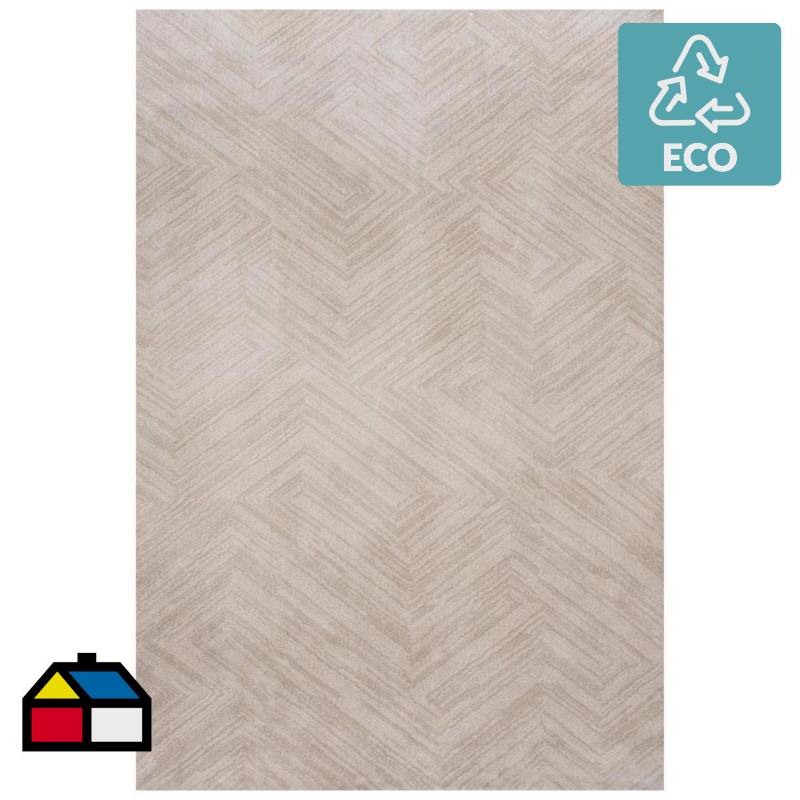 JUST HOME COLLECTION - Alfombra siroc diagonal 160x230 cm beige