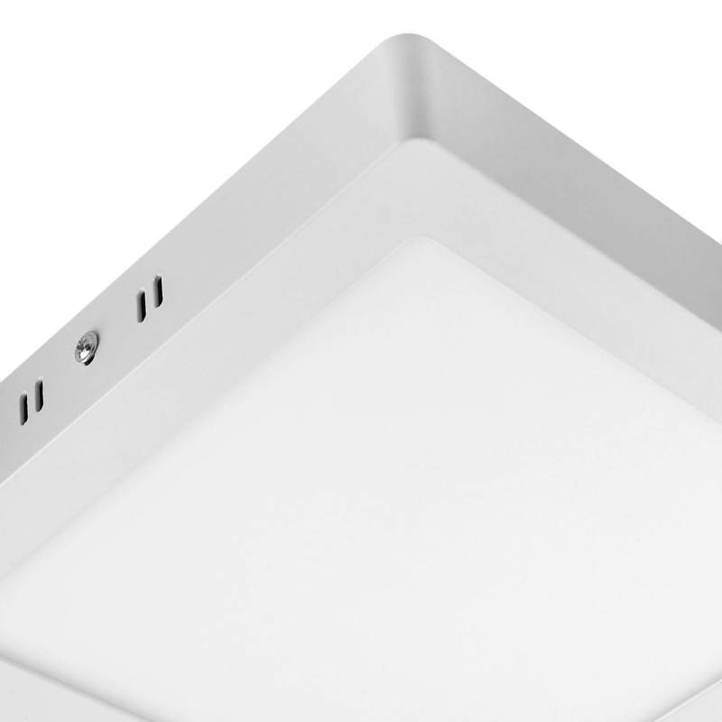 Panel Led 24W Cuadrado Sobrepuesto Luz Fria