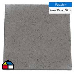 GRAU - Pastelón gris 50x50x4 cm