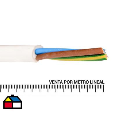 Cordón 3X1,5 mm2 metro lineal Blanco