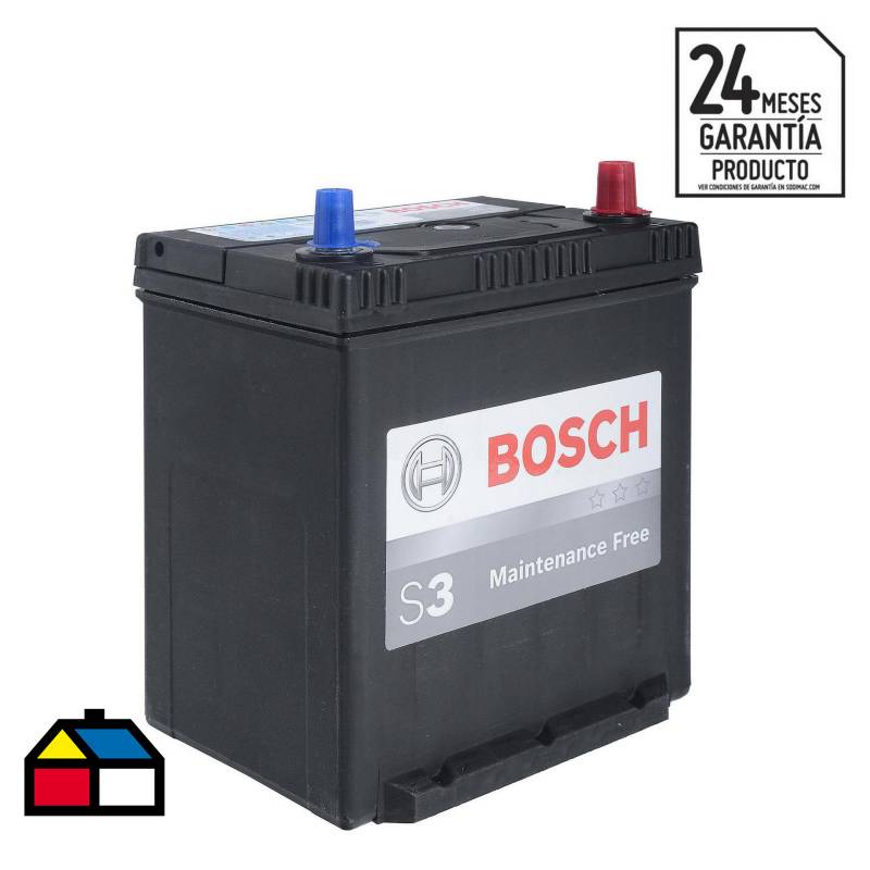 BOSCH - Batería para auto 35 A positivo derecho 330 CCA