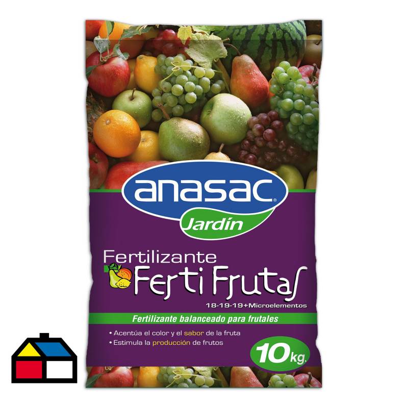 ANASAC - Fertilizante para frutales Ferti Frutas 10 kg saco