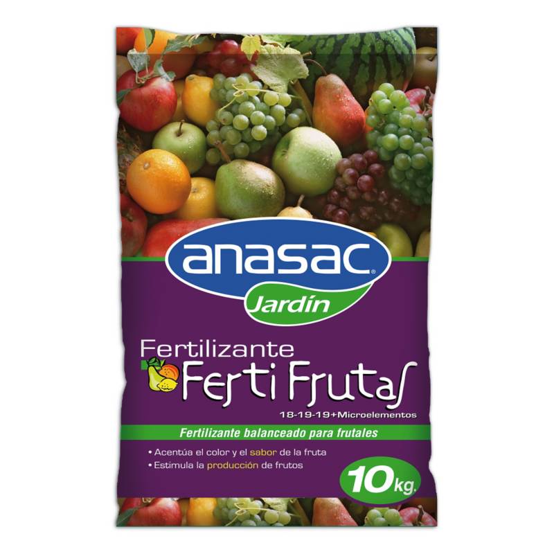 ANASAC - Fertilizante para frutales Ferti Frutas 10 kg saco