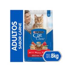 CAT CHOW - Alimento seco para gato adulto 8 kg carne