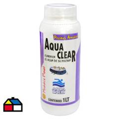 AQUACHEM - Clarificador para piscinas 1 litro frasco