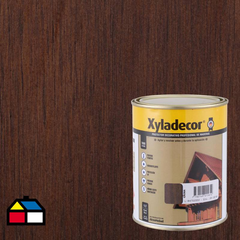 XYLADECOR - Protector caoba 1/4 galón