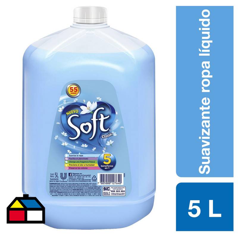 SOFT - Suavizante 5 litros bidón