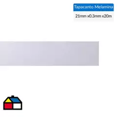 CORBETTA - Tapacanto melamina  Blanco 21x0,3 mm 20 m