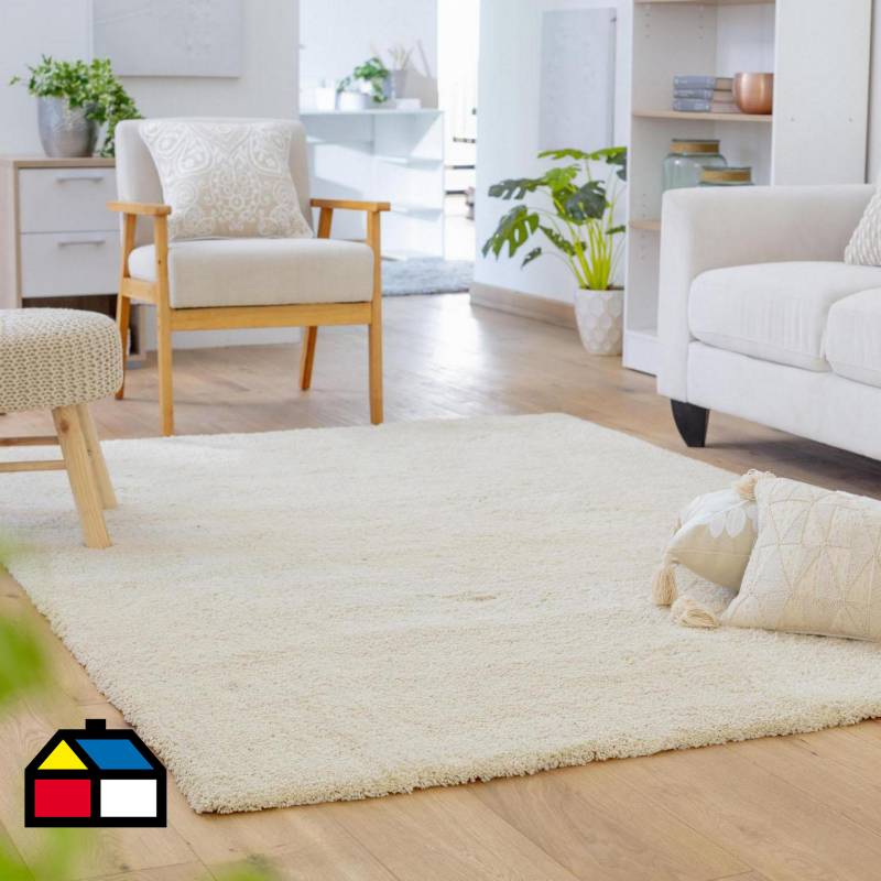 JUST HOME COLLECTION - Alfombra shaggy soft 120x170 beige