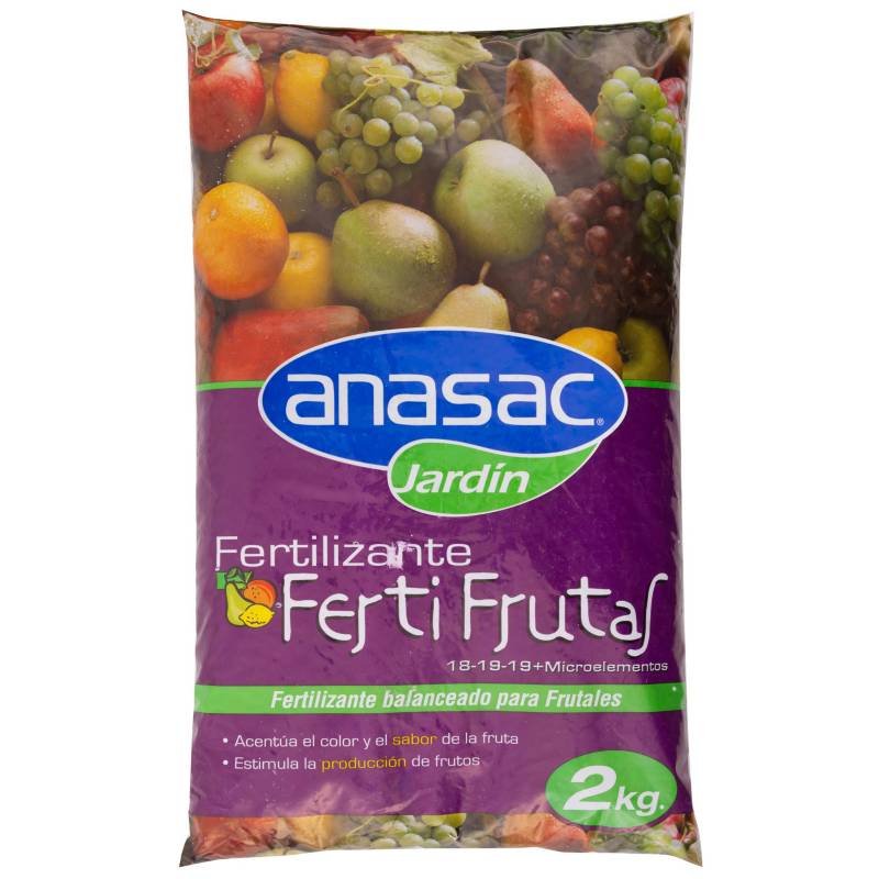 ANASAC - Fertilizante para frutales Fertifrutas 2 kg bolsa